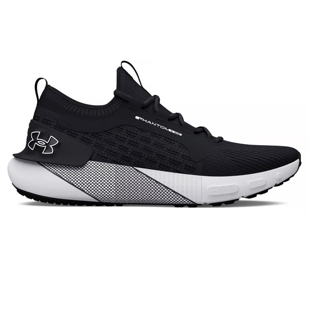Under Armour Phantom Black and White Trainers
